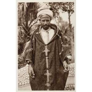  1928 Marroquino Moroccan Man Costume Melilla Spain 