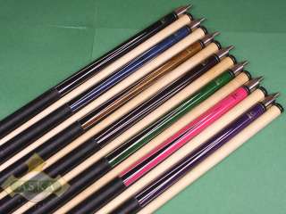 Aska Billiard Pool Cue Set L4 7 pool cue sticks  