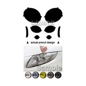  Fiat 500 (2011, 2012) Headlight Vinyl Film Covers by LAMIN 