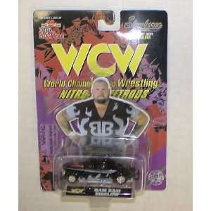    Wcw Nitro Streetrods Bam Bam Bigelow Die Cast Car: Toys & Games
