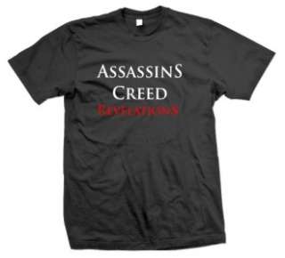 ASSASSINS CREED REVELATIONS T Shirt ASSASSINS CREED TEE PS3 XBOX360 