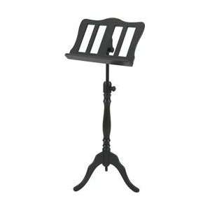  Stageline MS40BK MUSIC STAND BLK Black (Black) Musical 