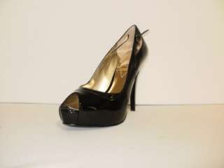 New Guess Pumps By Marciano Luisa2 Black Patent 8  