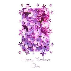 Lilac Flowers Mothers Day Card