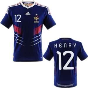  Frankreich Henry Trikot Home 2010: Sports & Outdoors
