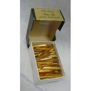  100 No. 75 Gold Plated Bank Pens   R.R. Yates, Joliet 