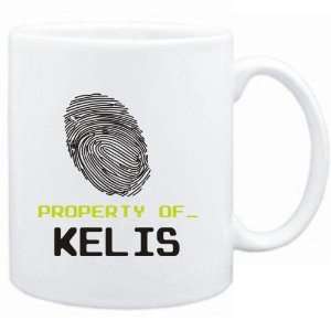  Mug White  Property of _ Kelis   Fingerprint  Female 