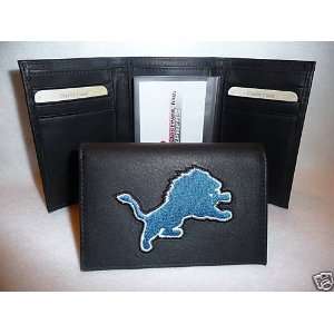  Detroit Lions Embroidered TriFold Wallet BY RICO TAG 