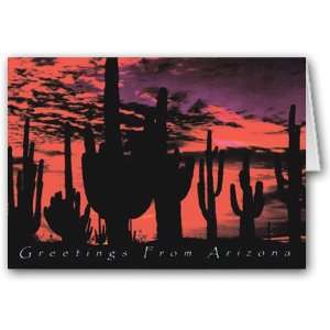  Arizona Sunrise  Mesa Christmas Cards