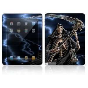   Apple iPad 3 Decal Skin   The Reaper Skull 