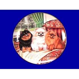 Threes Company Collector Plate from Danbury Mint 