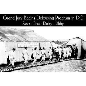 Grand Jury Begins Delousing Program 20X30 Canvas