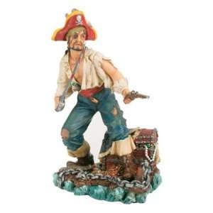  Pirates   Capn Bill Barbossa   Cold Cast Resin   9.5 