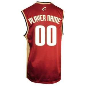  DRAFT PLAYER NAME 2 Cleveland Cavaliers Replica NBA Jersey 