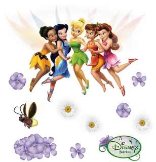 11 Disney FAIRIES Tinkerbell Wall Sticker MURAL ACCENTS  
