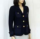 4,890 CHANEL Stunning B&W Trimmed Boucle JACKET **   