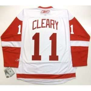  Danny Cleary Detroit Red Wings Rbk Jersey Real Small 