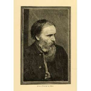  1887 Wood Engraving Edward Burne Jones Hollyer Artist 