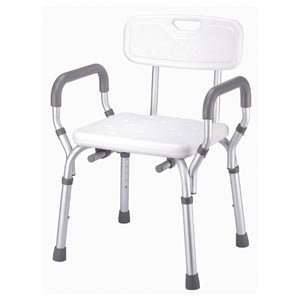  BATH BENCH W/ARMS & BACK B3011 1EA ESSENTIAL MEDICAL 