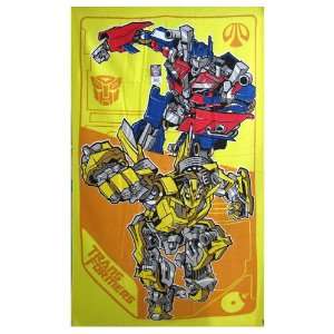   Transformers Beach Towel   Trans Formers Towel (Yellow) Toys & Games