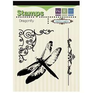  Anthologie Dragon Fly Clear Stamps Arts, Crafts & Sewing