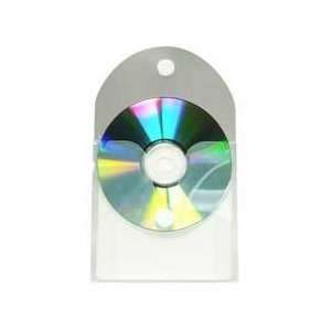 PK   CD/DVD self adhesive pocket with flap offers a great way to store 