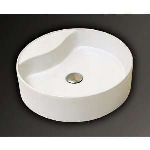  Mitrani FN455 W Round Titan Quartz Bath Sink Kitchen 