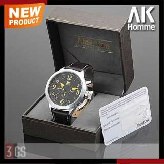   AK Homme Mens Auto Mechanical Wrist Watch AK W113A