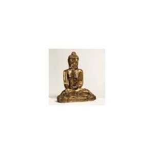  Buddha Statue, Thai; Hand Carved (17 inch) Health 