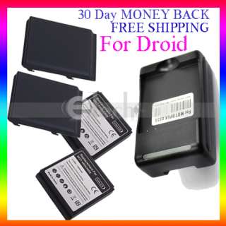 Extended Battery and Cover for Motorola Droid A855 Droid 2 A955