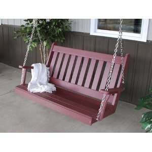  Amish Living 4 Traditional English Poly Swing: Patio 