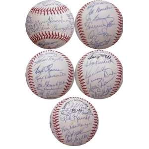  Autographed 1962 New York Mets Baseball   Autographed 