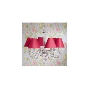  Battersby Collection 6 Light Chandelier with Maylis Cherry 