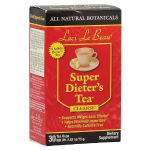 Laci Le Beau Super Dieters Tea All Natural Botaniclas 30 tea bags 