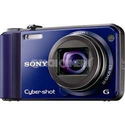 Sony Cyber shot DSC H70 10x Zoom Blue Digital Camera  