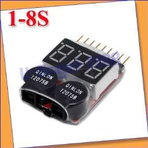 new lipo battery voltage indicator volt meter monitor 