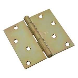  National Mfg Co 2Pk4brs Sq Resid Hinge S821 272 Brass 