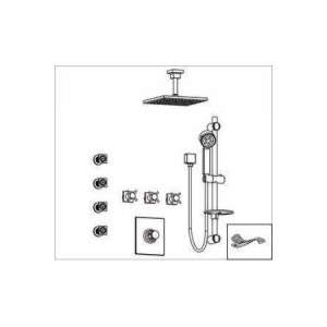   Shower Kit with Delfino Handle KIT63 52073.BN: Home Improvement