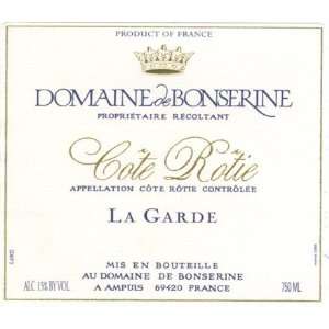  2004 Domaine de Bonserine Cote Rotie La Garde 750ml 