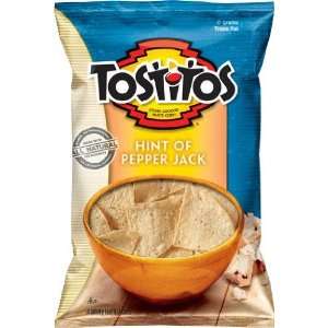 Tostitos with a Hint of Pepper Jack Tortilla Chips, 9.5 oz (Pack of 3 