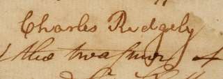 JOHN HANSON, JR.Signed 1779 Document, Pay Receipt  