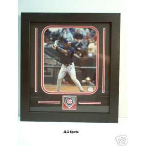  Derrek Lee Chicago Cubs Custom Framed Autograph Sports 