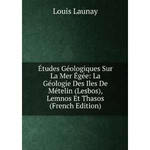   telin (Lesbos), Lemnos Et Th (French Edition) Louis Launay Books