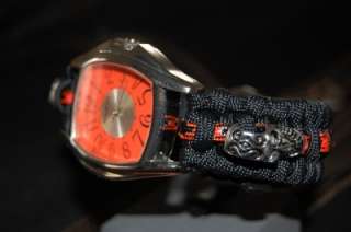 The ULTIMATE Harley Davidson Colors Paracord Watch Orange  