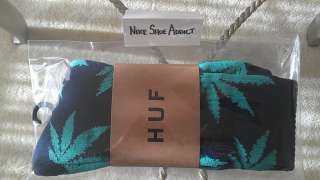   420 Crew Hi Socks Navy Blue/Mint Green Marijuana Weed Leaf nike  