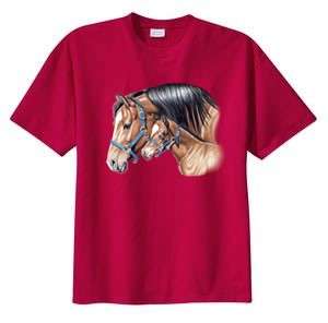 Mare and Foal Colt Horse T Shirt S 6x  Choose Color  