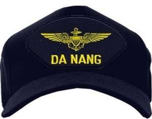 DA NANG NAVY AVIATOR WINGS MILITARY VIETNAM HAT CAP  