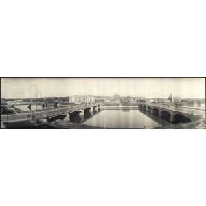   Panoramic Reprint of Des Moines River, Des Moines, Ia.: Home & Kitchen