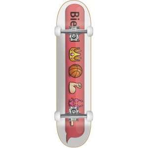  Girl Biebel Emoji Complete Skateboard   7.87 w/Raw Trucks 
