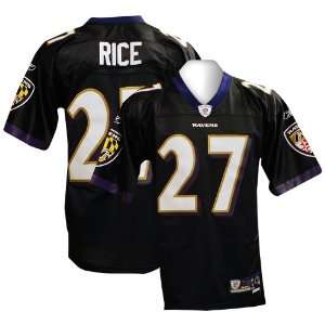   Ravens Ray Rice Black Youth Premier Reebok Jersey